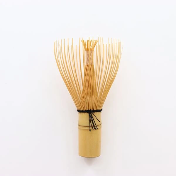 Batedor Matcha de Bambu Branco
