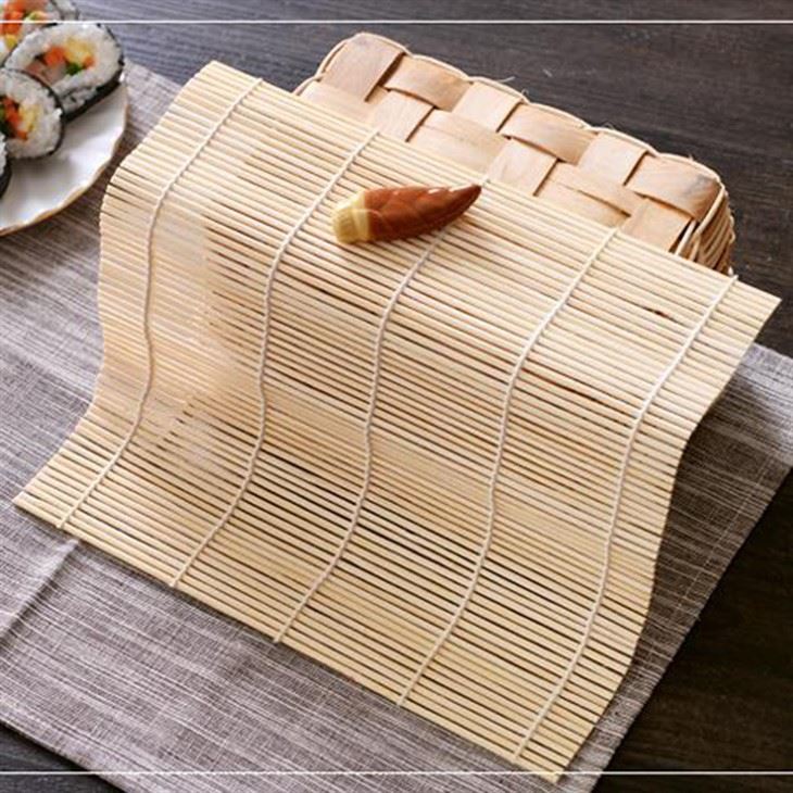 Estick Sushi Rolling Mat Natural Sushi Rolling Mat Sushi Making Kit Bambu